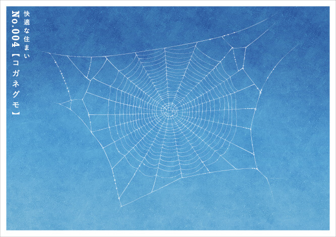 快適な住まいNo.004 【コガネグモ】